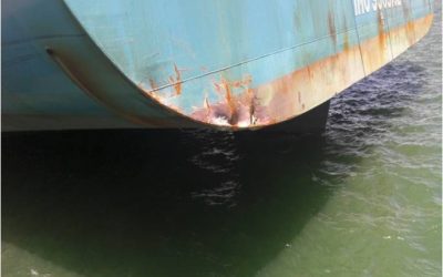 Damaged stern transom from different2